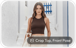 AI-generated fashion campaign image by LionStudio AI