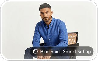 On-model product photo generated with LionStudio AI
