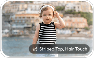 Studio-quality AI fashion portrait created with LionStudio AI