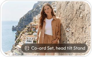 On-model product photo generated with LionStudio AI