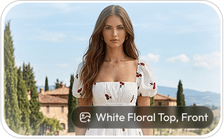 AI apparel photography example from LionStudio AI