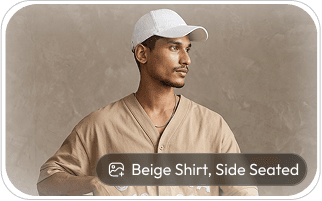 AI-generated fashion campaign image by LionStudio AI