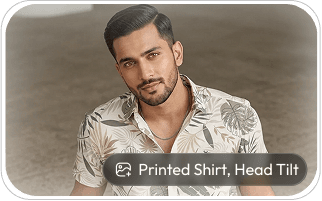 AI-generated on-model outfit photography by LionStudio AI