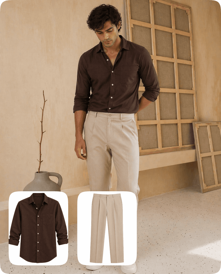 AI-generated fashion campaign image by LionStudio AI