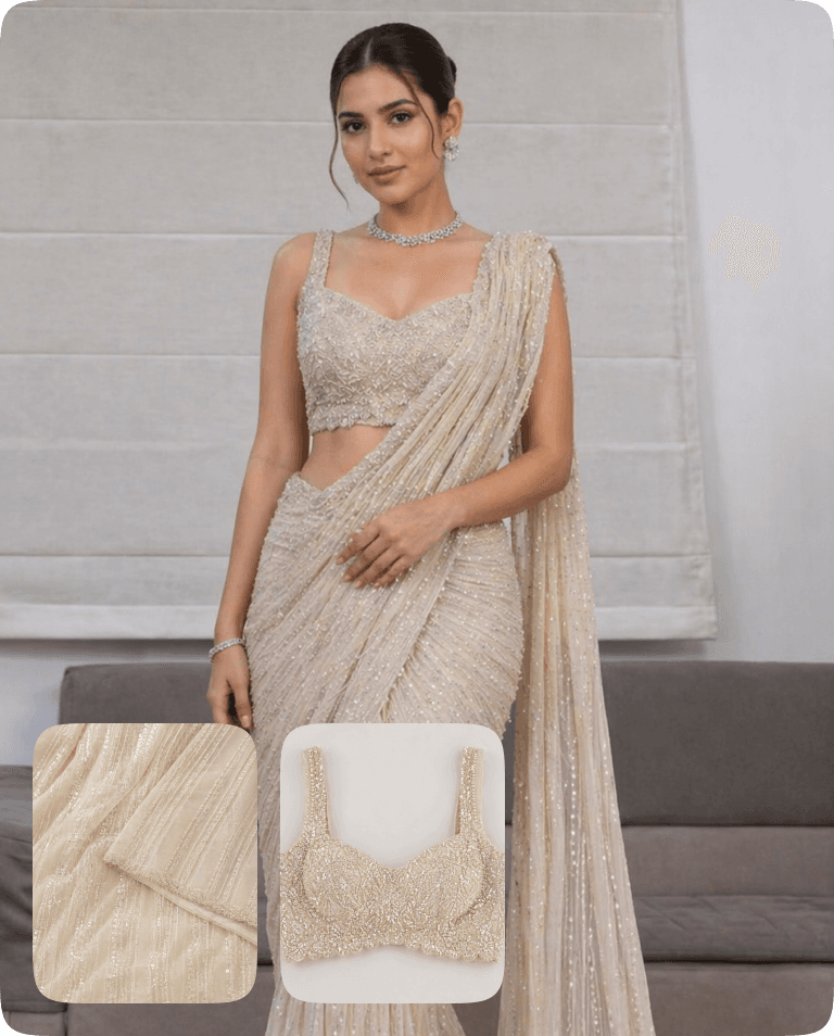 AI fashion model photoshoot generated with LionStudio AI