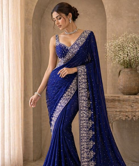Saree AI photoshoot example